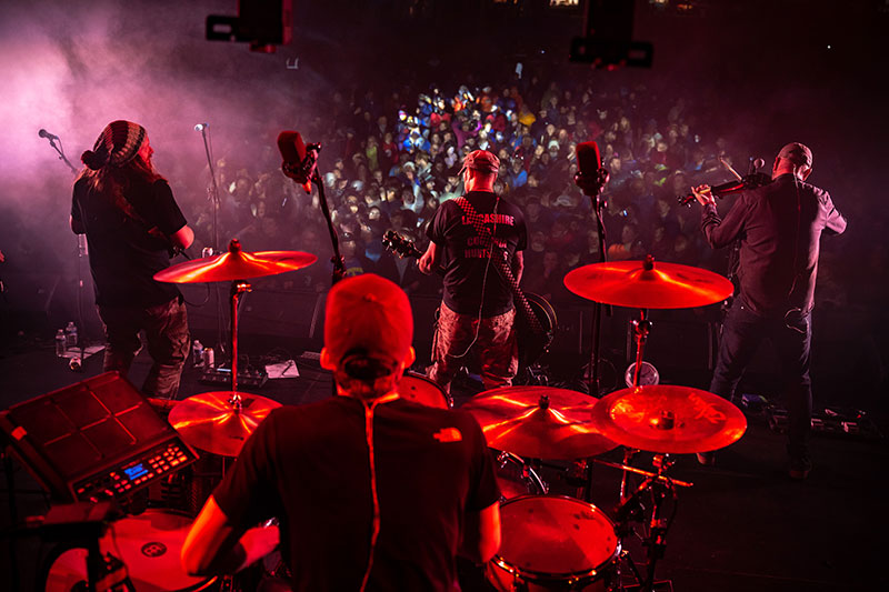 A view from the stage at Keswick Mountain Festival photo by Route North 002