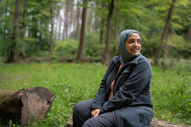 Berghaus ambassador Zahrah Mahmood the Hillwalking Hijabi