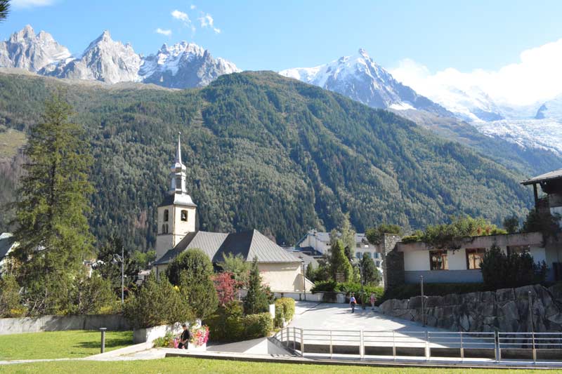 Chamonix church