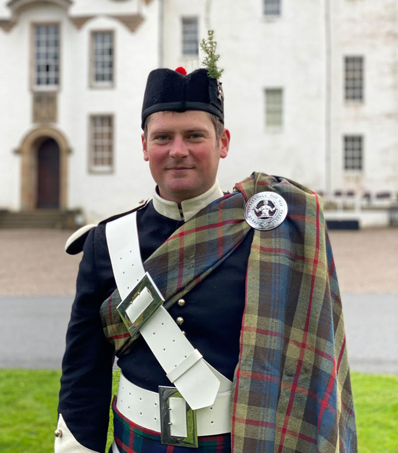 David Fergusson is a member of the Atholl Highlanders 002