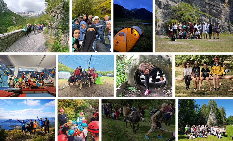 Images of previous projects supported by itsgreatoutthere grants 002