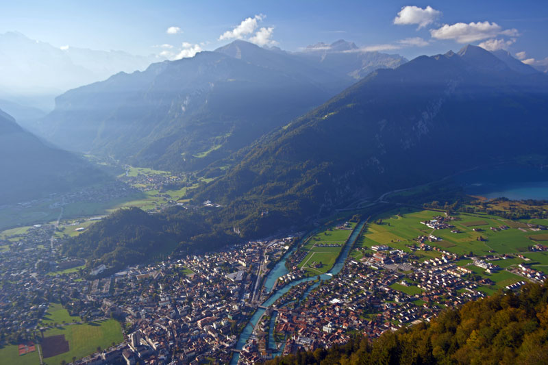 Interlaken from Harder Kolm