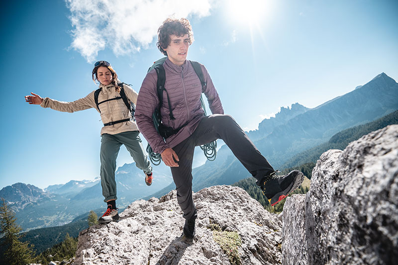 RAB Microlighter Shoot Dolomites by Daniel Hug.com 01605