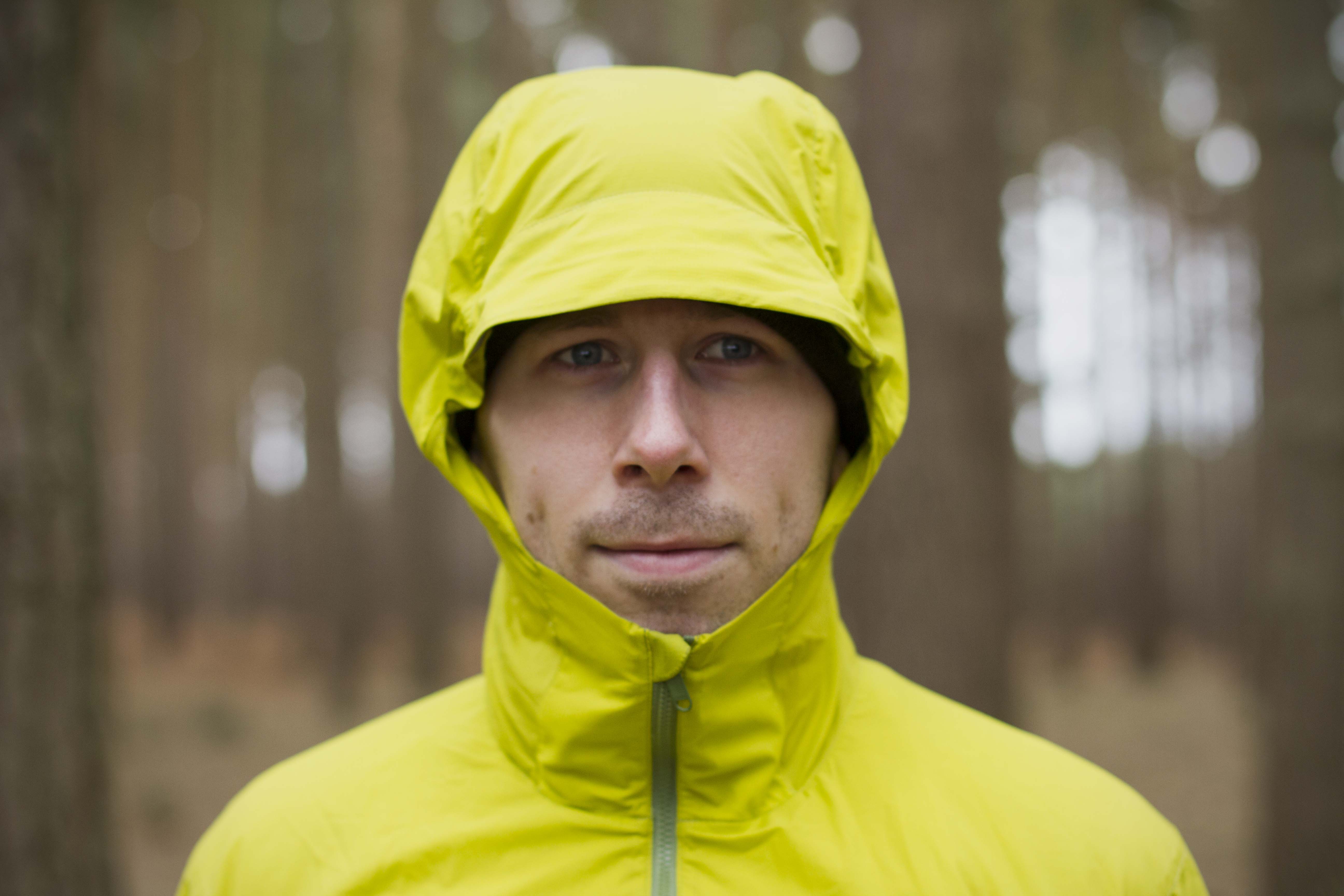 Arcteryx Atom SL Hood up Front