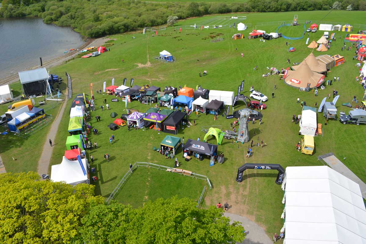 Keswick Festival aerial