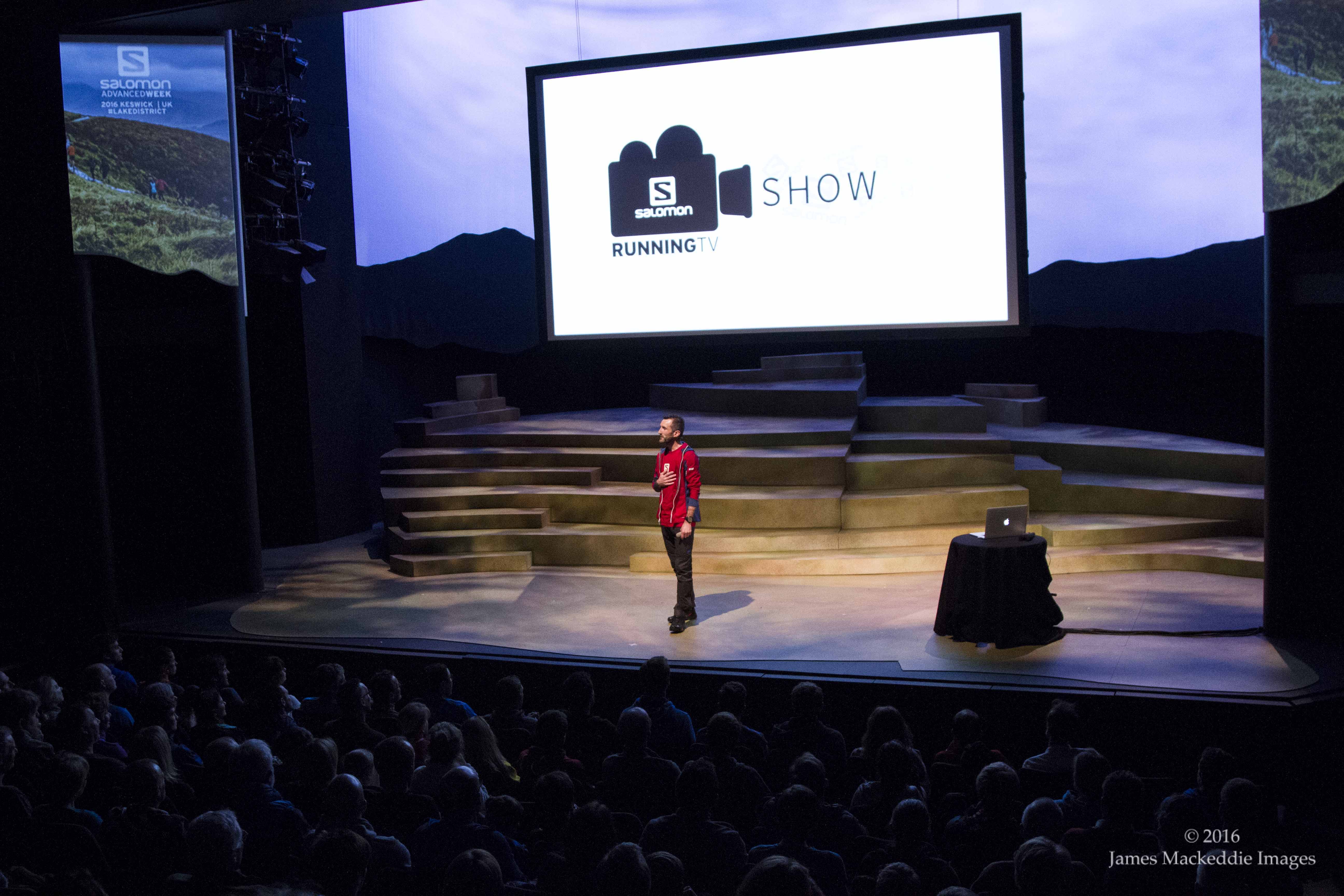 Salomon Advanced Week Greg on stage