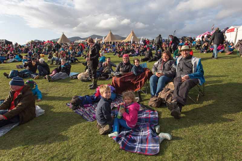 The Keswick Mountain Festival Village in 2015