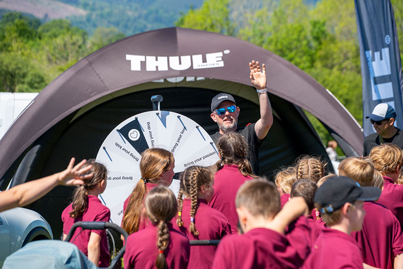 Thule sponsored the triathlons at the 2025 Keswick Mountain Festival