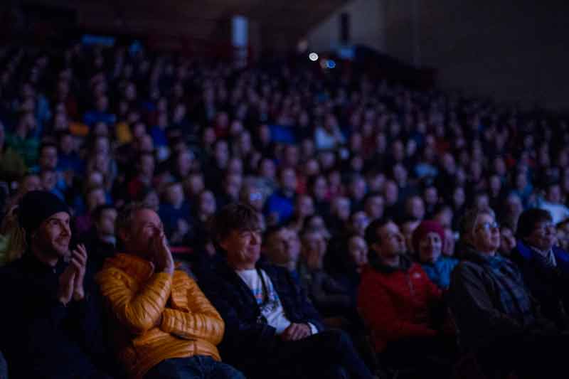 Tommy Caldwell audience