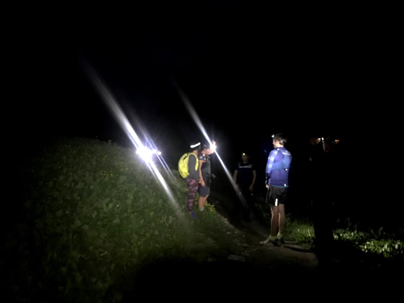UTMB Night hike