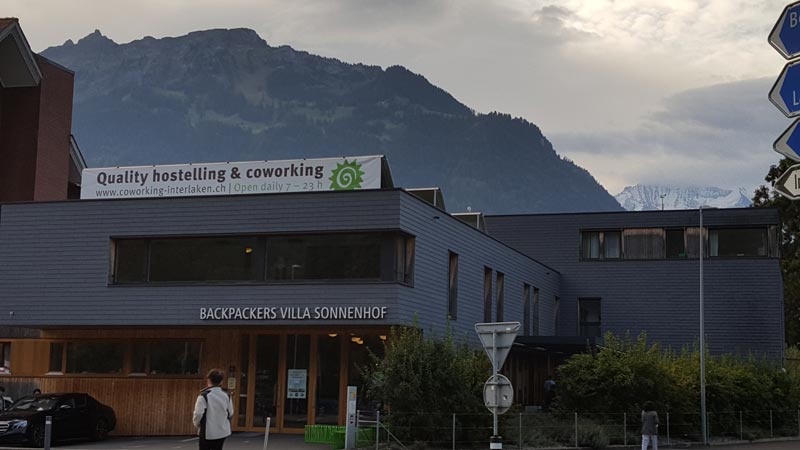 Via Alpina 2019 backpackers hostel