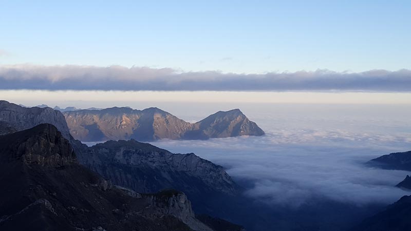 Via Alpina 2019 blue hour