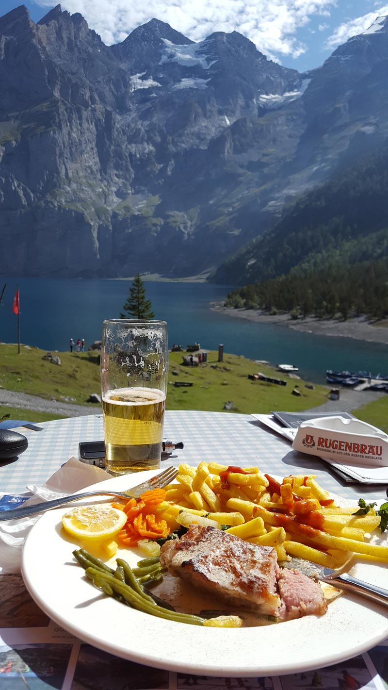 Via Alpina 2019 food