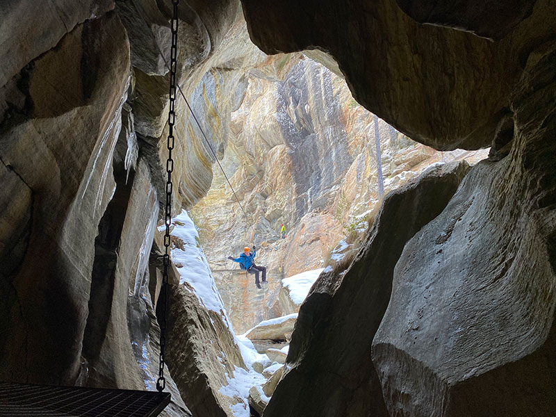 saas fee cave