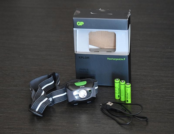 GP Batteries PHR15 300lm headtorch tested and reviewed